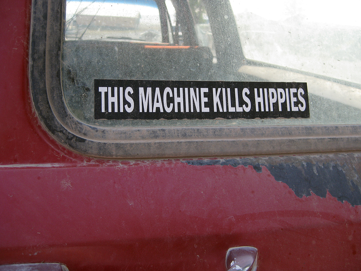 hippie killing machine