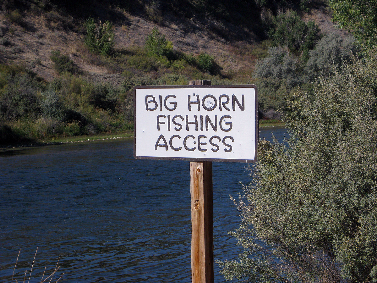 big horn fishing access